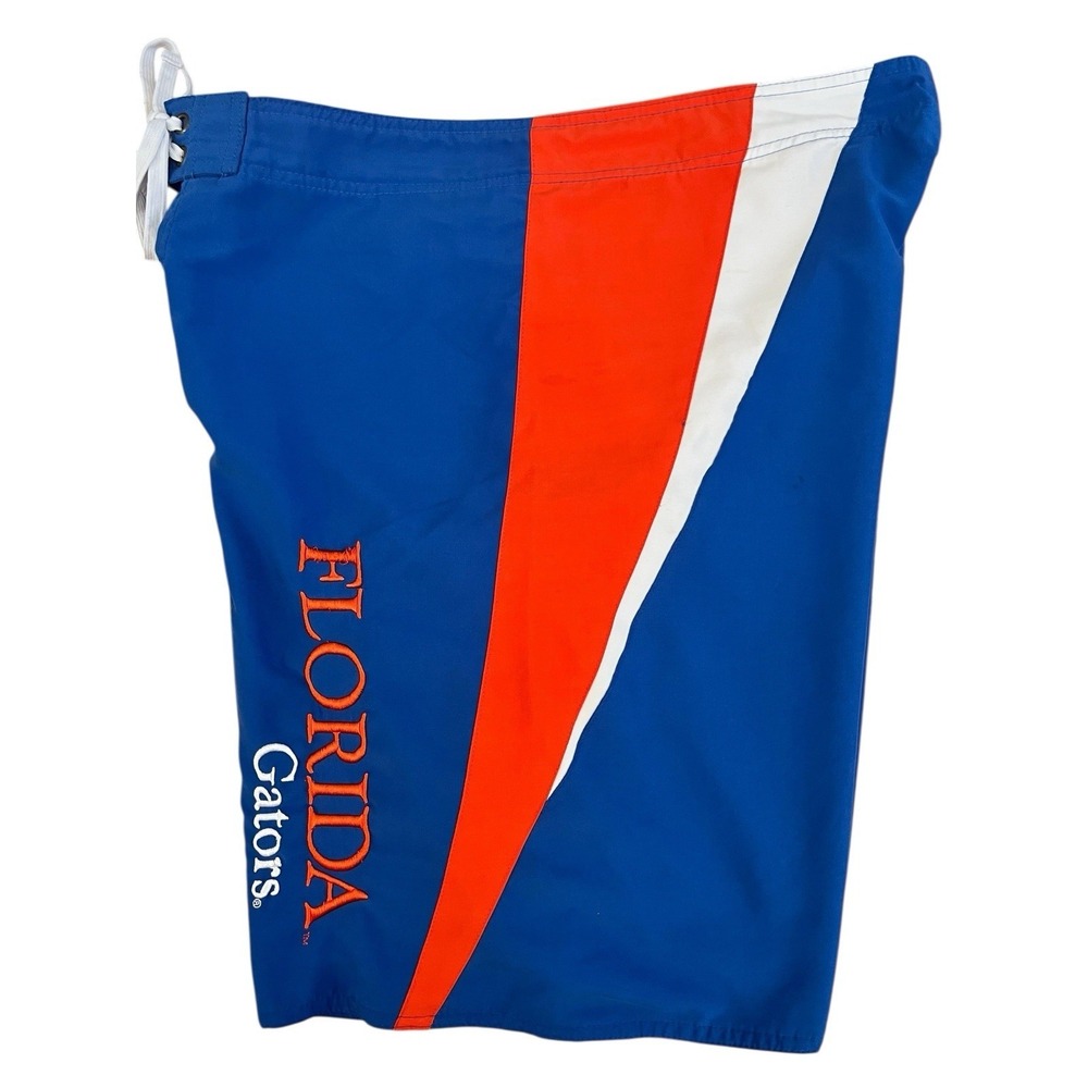 Florida Gators Swim Trunks Mens Large Blue Orange Boardshorts NCAA SEC Surf Gym